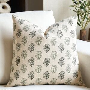 Decorative Olive Green Pillow Cover